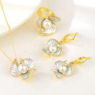 Show details for Great Artificial Pearl Classic 3 Piece Jewelry Set Show details for Great Artificial Pearl Classic 3 Piece Jewelry Set