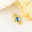 Show details for Trendy Gold Plated Swarovski Element Pendant Necklace with No-Risk Refund