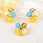 Show details for Zinc Alloy White 2 Piece Jewelry Set for Her