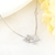 Picture of Distinctive White 925 Sterling Silver Pendant Necklace with Low MOQ