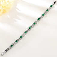Show details for Nice Cubic Zirconia Green Fashion Bracelet Show details for Nice Cubic Zirconia Green Fashion Bracelet