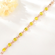 Show details for Impressive Yellow Zinc Alloy Fashion Bangle with Low MOQ Show details for Impressive Yellow Zinc Alloy Fashion Bangle with Low MOQ