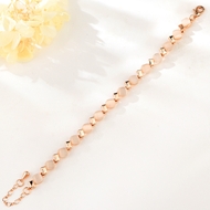 Show details for Amazing Geometric Rose Gold Plated Fashion Bangle Show details for Amazing Geometric Rose Gold Plated Fashion Bangle
