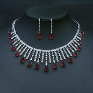 Show details for Hypoallergenic Platinum Plated Luxury 2 Piece Jewelry Set with Easy Return Show details for Hypoallergenic Platinum Plated Luxury 2 Piece Jewelry Set with Easy Return