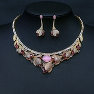 Show details for Need-Now Pink Copper or Brass 2 Piece Jewelry Set with SGS/ISO Certification Show details for Need-Now Pink Copper or Brass 2 Piece Jewelry Set with SGS/ISO Certification
