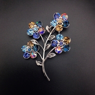 Show details for Inexpensive Copper or Brass Flower Brooche Factory Supply Show details for Inexpensive Copper or Brass Flower Brooche Factory Supply