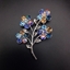 Show details for Inexpensive Copper or Brass Flower Brooche Factory Supply