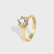 Picture of Delicate Gold Plated Fashion Ring Online Only