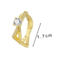 Picture of Fancy Geometric White Fashion Ring