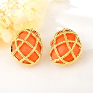 Picture of Zinc Alloy Geometric Dangle Earrings at Super Low Price