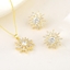 Show details for Staple Snowflake White 2 Piece Jewelry Set