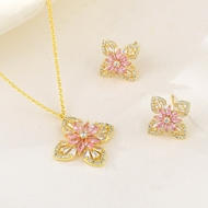 Show details for Copper or Brass Cubic Zirconia 2 Piece Jewelry Set at Great Low Price Show details for Copper or Brass Cubic Zirconia 2 Piece Jewelry Set at Great Low Price