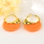 Show details for Staple Geometric Gold Plated Dangle Earrings