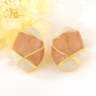 Show details for Top Geometric Orange Dangle Earrings Show details for Top Geometric Orange Dangle Earrings