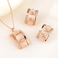 Picture of Fast Selling White Geometric 2 Piece Jewelry Set from Editor Picks