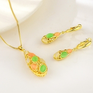 Picture of Zinc Alloy Gold Plated 2 Piece Jewelry Set from Certified Factory