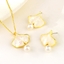 Show details for Party White 2 Piece Jewelry Set with Speedy Delivery