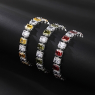 Picture of Fashion Cubic Zirconia Geometric Fashion Bracelet