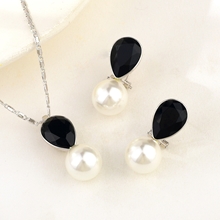 Show details for Fast Selling Black Party 2 Piece Jewelry Set from Editor Picks
