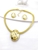 Picture of Zinc Alloy Gold Plated 2 Piece Jewelry Set with Unbeatable Quality