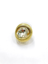 Show details for Hypoallergenic Colorful Glass Fashion Ring with Easy Return