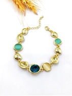 Show details for Gold Plated Colorful Bracelets & Bangle Factory Direct