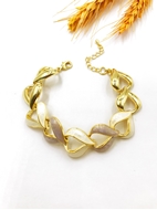 Show details for Latest Enamel Gold Plated Fashion Bracelet Show details for Latest Enamel Gold Plated Fashion Bracelet