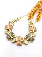 Show details for Enamel Gold Plated Fashion Bracelet with Beautiful Craftmanship Show details for Enamel Gold Plated Fashion Bracelet with Beautiful Craftmanship