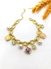 Show details for Simple Artificial Pearl Fashion Bracelet with Low Cost