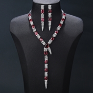 Show details for Pretty Cubic Zirconia Gold Plated 2 Piece Jewelry Set Show details for Pretty Cubic Zirconia Gold Plated 2 Piece Jewelry Set