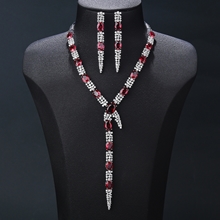 Show details for Pretty Cubic Zirconia Gold Plated 2 Piece Jewelry Set