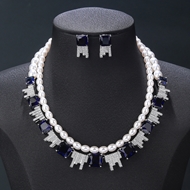 Show details for Great Value Colorful Gold Plated 2 Piece Jewelry Set for Ladies Show details for Great Value Colorful Gold Plated 2 Piece Jewelry Set for Ladies