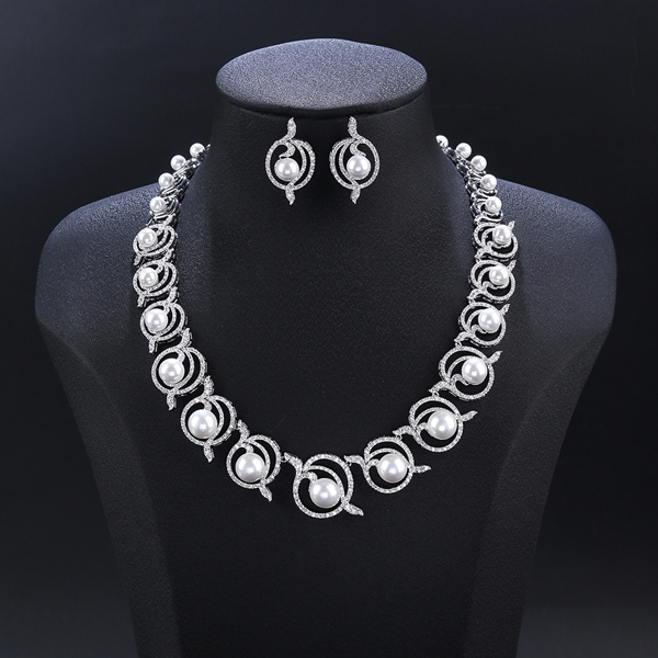 Picture of Gold Plated Party 2 Piece Jewelry Set Factory Supply
