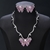 Picture of Bling Party Colorful 2 Piece Jewelry Set