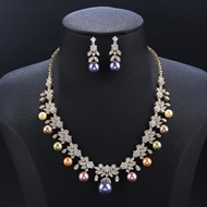Show details for Simple Cubic Zirconia 2 Piece Jewelry Set with Worldwide Shipping Show details for Simple Cubic Zirconia 2 Piece Jewelry Set with Worldwide Shipping
