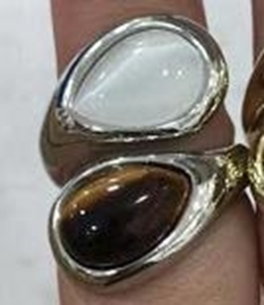 Picture of Simple Opal Fashion Ring Online Only