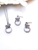 Picture of Famous Cubic Zirconia Simple 2 Piece Jewelry Set