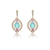 Picture of Designer Copper or Brass Party Chandelier Earrings with No-Risk Return