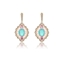 Show details for Designer Copper or Brass Party Chandelier Earrings with No-Risk Return