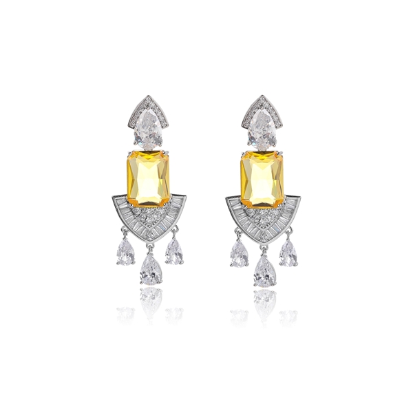 Picture of Classic Colorful Chandelier Earrings Online Only