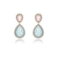 Show details for Irresistible Colorful Copper or Brass Chandelier Earrings For Your Occasions Show details for Irresistible Colorful Copper or Brass Chandelier Earrings For Your Occasions