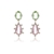 Picture of Beautiful Rhinestone Colorful Chandelier Earrings