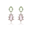 Show details for Beautiful Rhinestone Colorful Chandelier Earrings