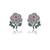 Picture of Affordable Party Colorful Big Stud Earrings Best Price