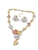 Picture of Unique Rhinestone Colorful 2 Piece Jewelry Set