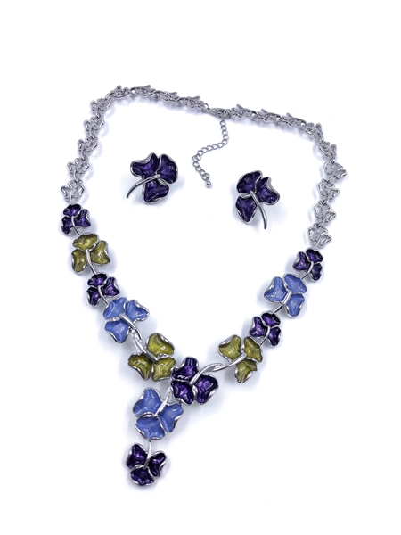 Picture of Zinc Alloy Colorful 2 Piece Jewelry Set with Full Guarantee