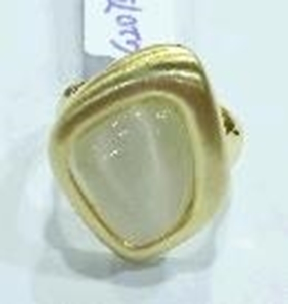 Picture of Reasonably Priced Gold Plated Party Cocktail Ring in Flattering Style