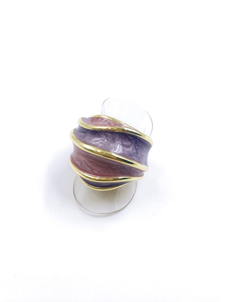 Picture of Gold Plated Enamel Fashion Ring from Reliable Manufacturer