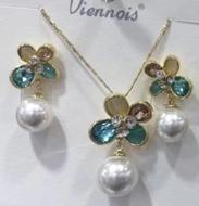 Show details for Eye-Catching Colorful Work 2 Piece Jewelry Set with Member Discount