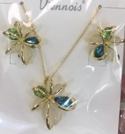 Show details for Low Cost Gold Plated Simple 2 Piece Jewelry Set